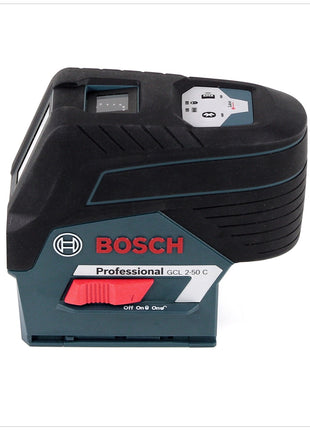 Bosch GCL2-50C G03 Akku Kombi Punkt- und Kreuzlinienlaser 12V Rot in L-Boxx + 1x 2,0 Ah Akku + Ladegerät ( 0601066G03 ) - Toolbrothers