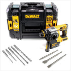 DeWalt DCH 273 NT Akku Kombihammer 18V 2,1J SDS-Plus Brushless + TSTAK + 5x Hammerbohrer + 3x Meißel - ohne Akku, ohne Ladegerät - Toolbrothers