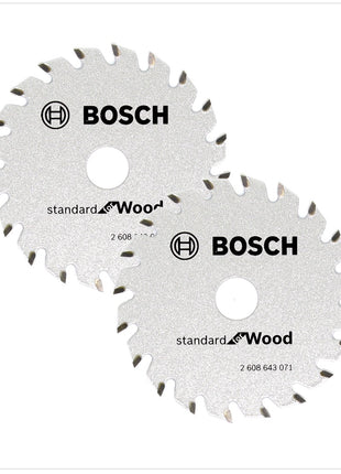 Bosch 2x Kreissägeblatt Optiline Wood ST WO H 85x15-20 85 mm 20 Zähne ( 2x 2608643071 ) - Toolbrothers