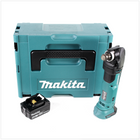 Makita DTM 51 T1J 18V Li-Ion Akku Multifunktionswerkzeug im Makpac + 1x BL 1850 B 18V - 5,0 Ah Li-Ion Akku - ohne Zubehör, ohne Ladegerät - Toolbrothers