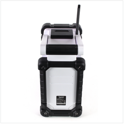 Makita DMR 102 W Baustellen Radio Weiß + 1x BL 1850 B 18V - 5 Ah Akku - ohne Ladegerät - Toolbrothers