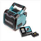 Makita DMR 200 RA1 Baustellen Lautsprecher 10,8 - 18 V Bluetooth Grün + 1x Akku 2,0 Ah + Ladegerät - Toolbrothers