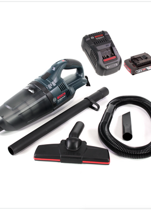 Bosch GAS 18 V-Li Akku Staubsauger 18V 700ml Handsauger + 1x 2,0 Ah Akku + Ladegerät - Toolbrothers