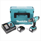 Makita DHP 453 RMJ Akku Schlagbohrschrauber 18V 42Nm im Makpac mit 2x 4,0 Ah Akku und Ladegerät - Toolbrothers