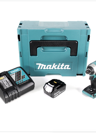 Makita DTD 154 RT1J Akku Schlagschrauber 18V 1/4" 175Nm Brushless + 1x Akku 5,0Ah + Ladegerät + Makpac - Toolbrothers