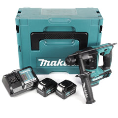 Makita HR 166 DSMJ Akku Bohrhammer 10,8V SDS-Plus Brushless im Makpac + 2x 4,0Ah Akku + Ladegerät - Toolbrothers