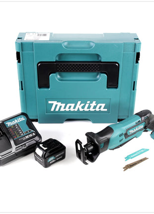 Makita JR 103 DSM1J Akku Säbelsäge 10,8V Reciprosäge im Makpac + 1x 4,0Ah Akku + Ladegerät - Toolbrothers