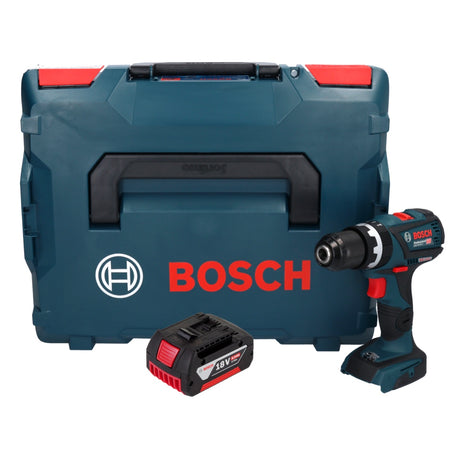 Bosch GSB 18 V-60 C Professional Akku Schlagbohrschrauber 18 V 60 Nm Brushless + 1x Akku 6,0 Ah + L-Boxx - ohne Ladegerät - Toolbrothers