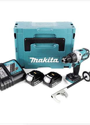 Makita DDF 481 RFJ Akku Bohrschrauber 18 V 115 Nm im Makpac + 2x 3,0 Ah Akku + Ladegerät - Toolbrothers