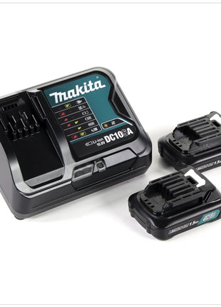 Makita Power Source Kit 10,8V mit 2x BL1015B Akku 1,5Ah + DC10SA Ladegerät - Toolbrothers