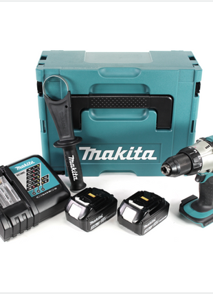 Makita DDF 451 RFJ Akku Bohrschrauber 18V 80Nm + 2x Akkus 3,0Ah + Ladegerät im Makpac - Toolbrothers