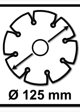 Bosch Carbide Multi Wheel Hartmetall Trennscheibe 125 mm ( 2608623013 ) - Toolbrothers