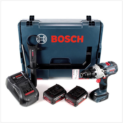 Bosch GSB 18V-85 C Akku Schlagbohrschrauber 18V 85Nm 1/2" Brushless + 2x Akku 6,0Ah + Ladegerät + L-Boxx - Toolbrothers