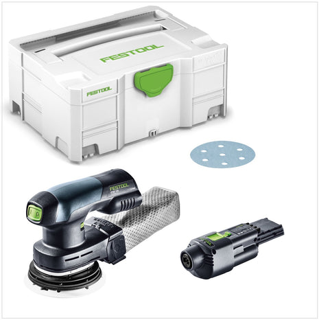 Festool ETSC 125 Akku Exzenterschleifer 18V 125mm brushless + 1x ACA 220-240/18V Ergo Netzadapter + Systainer - Toolbrothers