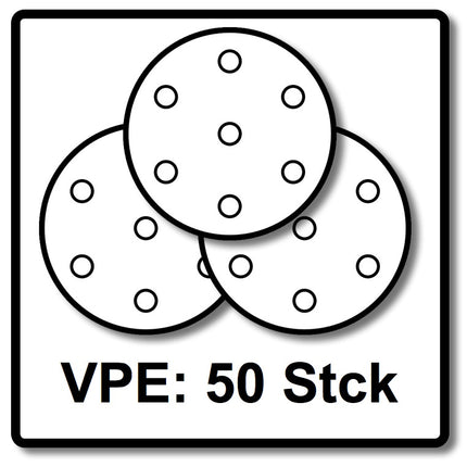 Festool Netzschleifmittel	STF D150 P100 GR NET/50 150 mm / 50 Stk. ( 203304 ) - Toolbrothers