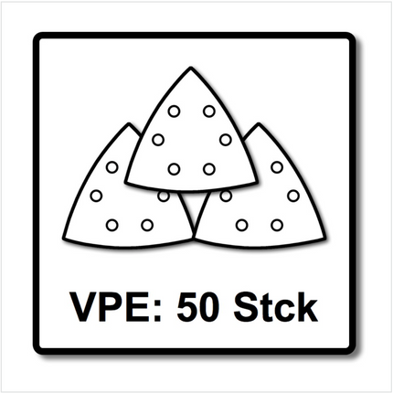 Festool Abrasivo de malla Granat Net STF DELTA P80 GR NET/50 - 50 unidades ( 203320 )