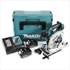 Makita DHS 680 RTJ Akku Handkreissäge 18 V 165 mm Brushless + 2x Akku 5,0 Ah + Ladegerät + Makpac - Toolbrothers