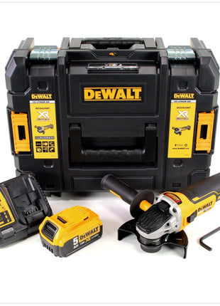 DeWalt DCG 405 P1 Akku Winkelschleifer 18V 125mm Brushless + 1x Akku 5,0Ah + Ladegerät + TSTAK - Toolbrothers