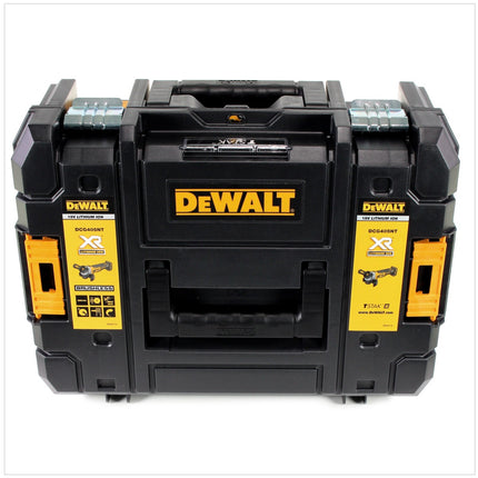 DeWalt DCG 405 D2 Akku Winkelschleifer 18V 125mm Brushless + 2x Akku 2,0Ah + Ladegerät + TSTAK - Toolbrothers