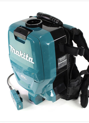 Makita DVC 260 36V Akku Rucksack Staubsauger (2x 18V) Brushless mit 2x BL1850 B 5,0 Ah Akku - Toolbrothers