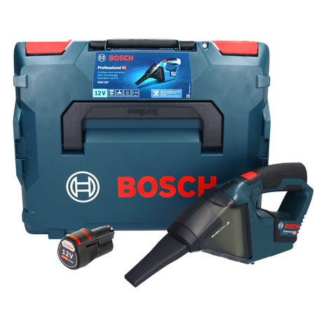 Bosch GAS 12V Professional Akku Staubsauger 12 V 0,35 l + 1x Akku 3,0 Ah + L-Boxx - ohne Ladegerät - Toolbrothers