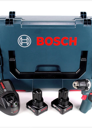 Bosch GSR 12V-20 Professional Akku Bohrschrauber Brushless 20Nm + L-Boxx + 2x Akku 6,0Ah + 1x Ladegerät - Toolbrothers