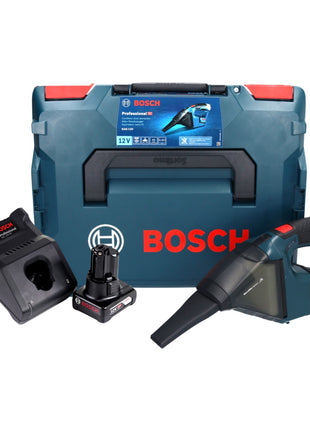 Bosch GAS 12V Professional Akku Staubsauger 12 V 0,35 l + 1x Akku 6,0 Ah + Ladegerät + L-Boxx - Toolbrothers