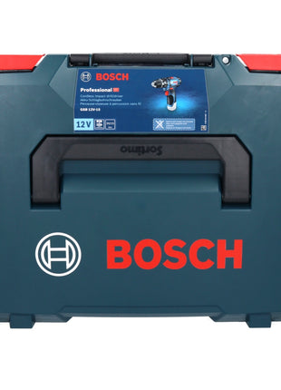 Bosch GSB 12V-15 Professional Akku Schlagbohrschrauber 12 V 30 Nm + 1x Akku 3,0 Ah + Ladegerät + L-Boxx - Toolbrothers