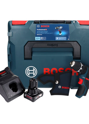 Bosch GSB 12V-15 Professional Akku Schlagbohrschrauber 12 V 30 Nm + 1x Akku 6,0 Ah + Ladegerät + L-Boxx - Toolbrothers