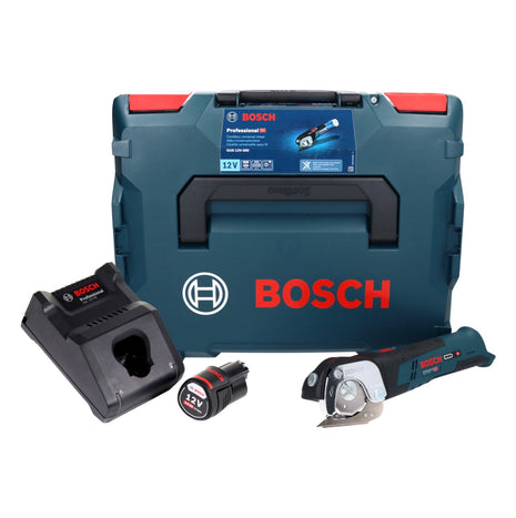 Bosch GUS 12V-300 Professional Akku Universalschere 12 V + 1x Akku 3,0 Ah + Ladegerät + L-Boxx - Toolbrothers