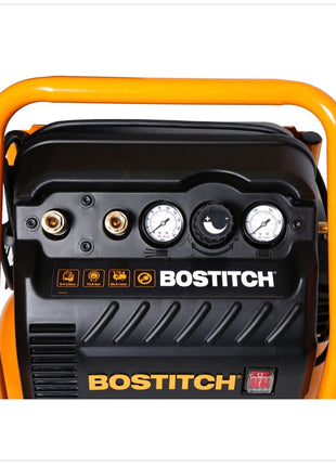 Bostitch RC10SQ-E Baustellen Kompressor 9,4 Liter / 1,5 PS / 13,78 Bar / 230 V extrem leise - Toolbrothers