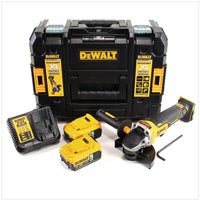 DeWalt DCG 406 P2 Akku Winkelschleifer 18V 125mm Brushless + 2x Akku 5,0Ah + Ladegerät + TSTAK - Toolbrothers