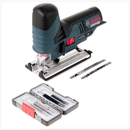 Bosch GST 12V-70 Akku Stichsäge Solo + Einlage + 30 tlg. Tough Box Stichsägeblätter Wood / Metal - Toolbrothers
