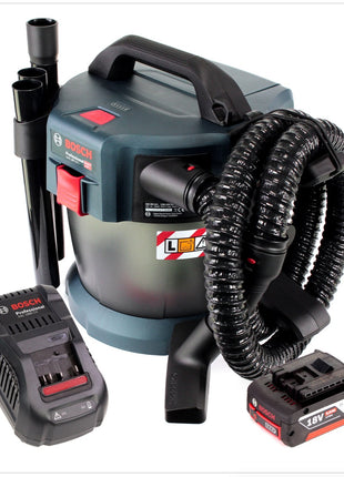 Bosch GAS 18V-10 L Professional Li-Ion Akku Staubsauger Nass- und Trockensauger + 1x GBA 5,0 Ah Akku + GAL 1880 CV Ladegerät - Toolbrothers