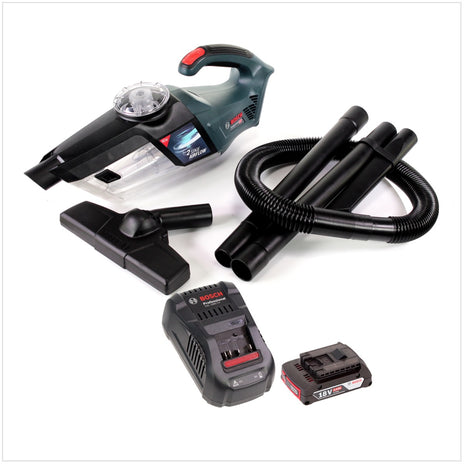 Bosch GAS 18V-1 Akku Staubsauger 18V + 1x Akku 2,0Ah + Ladegerät - Toolbrothers