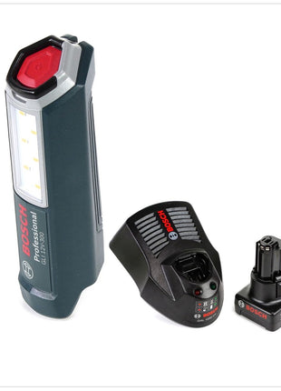 Bosch Professional GLI 12V-300 Akku Lampe + 1x GBA 12V 4,0 Ah Akku + GAL 1230 Ladegerät - Toolbrothers