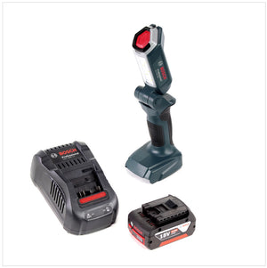 Bosch Professional GLI 18V-300 Akku Lampe + 1x GBA 18 V 4,0 Ah Akku + GAL 1880 Ladegerät