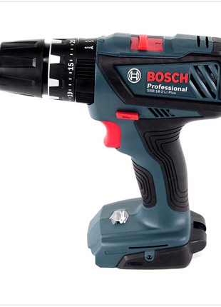 Bosch GSB 18-2-Li Plus Professional Akku Schlagbohrschrauber mit 2 x 2 Ah Akkus + Ladegerät + L-BOXX + Bosch 5 tlg. Steinbohrer Set Impact 4 - 10 mm - Toolbrothers