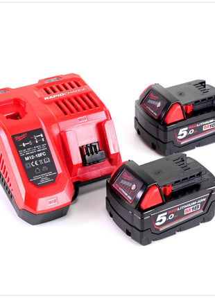 Milwaukee M18 BID 502C 18 V Li-Ion Akku Schlagschrauber + 2 x 5 Ah Akku + Ladegerät im TStak Koffer - Toolbrothers