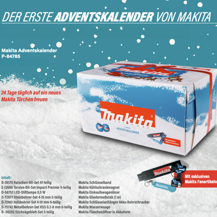 Le calendrier de l’Avent Makita vient d’arriver chez OUTIPRO SAS Le calendrier de l’Avent Makita vient d’arriver chez OUTIPRO SAS