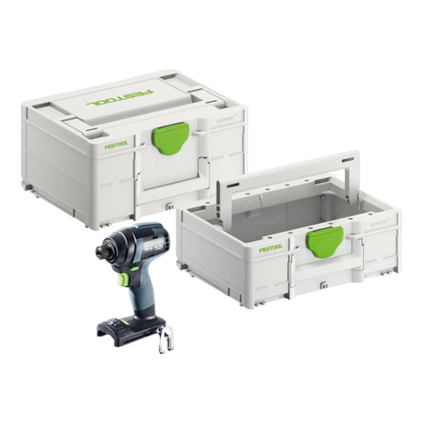 Festool TID 18-Basic Llave de impacto a batería 18V 180Nm 1/4" (576481) (incl. Systainer ToolBox SYS3 TB M 137)