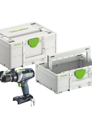 Festool TPC 18/4 I-Basic taladro percutor inalámbrico 18 V 75 Nm (575604) Sin escobillas + Systainer + Systainer ToolBox SYS3 TB M 137