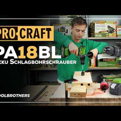 Collection image for: PROCRAFT PA18BL Akku Schlagbohrschrauber 20 V