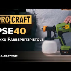 Collection image for: PROCRAFT PSE40 Akku Farbspritzpistole